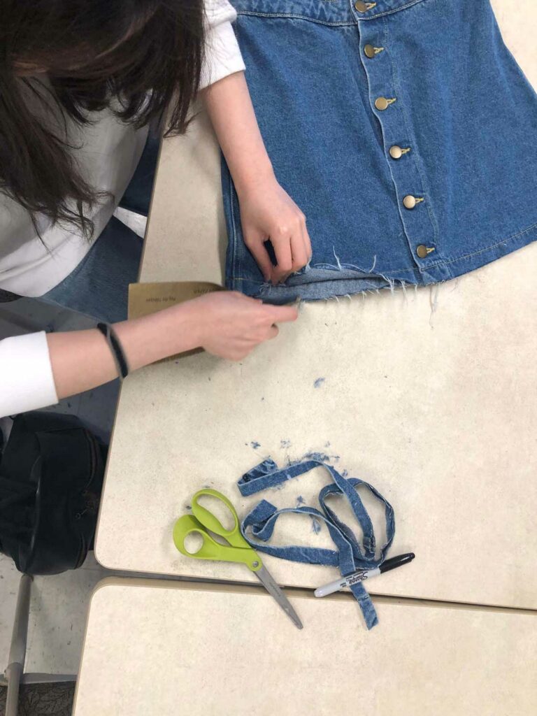 working with Denim