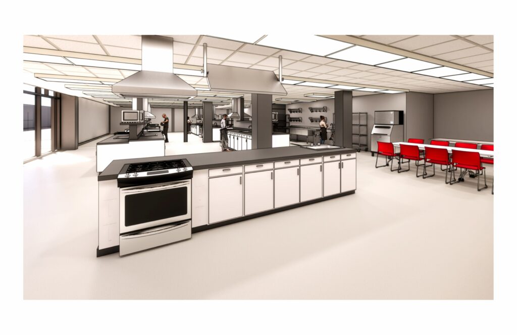 campbell hall teaching kitchen