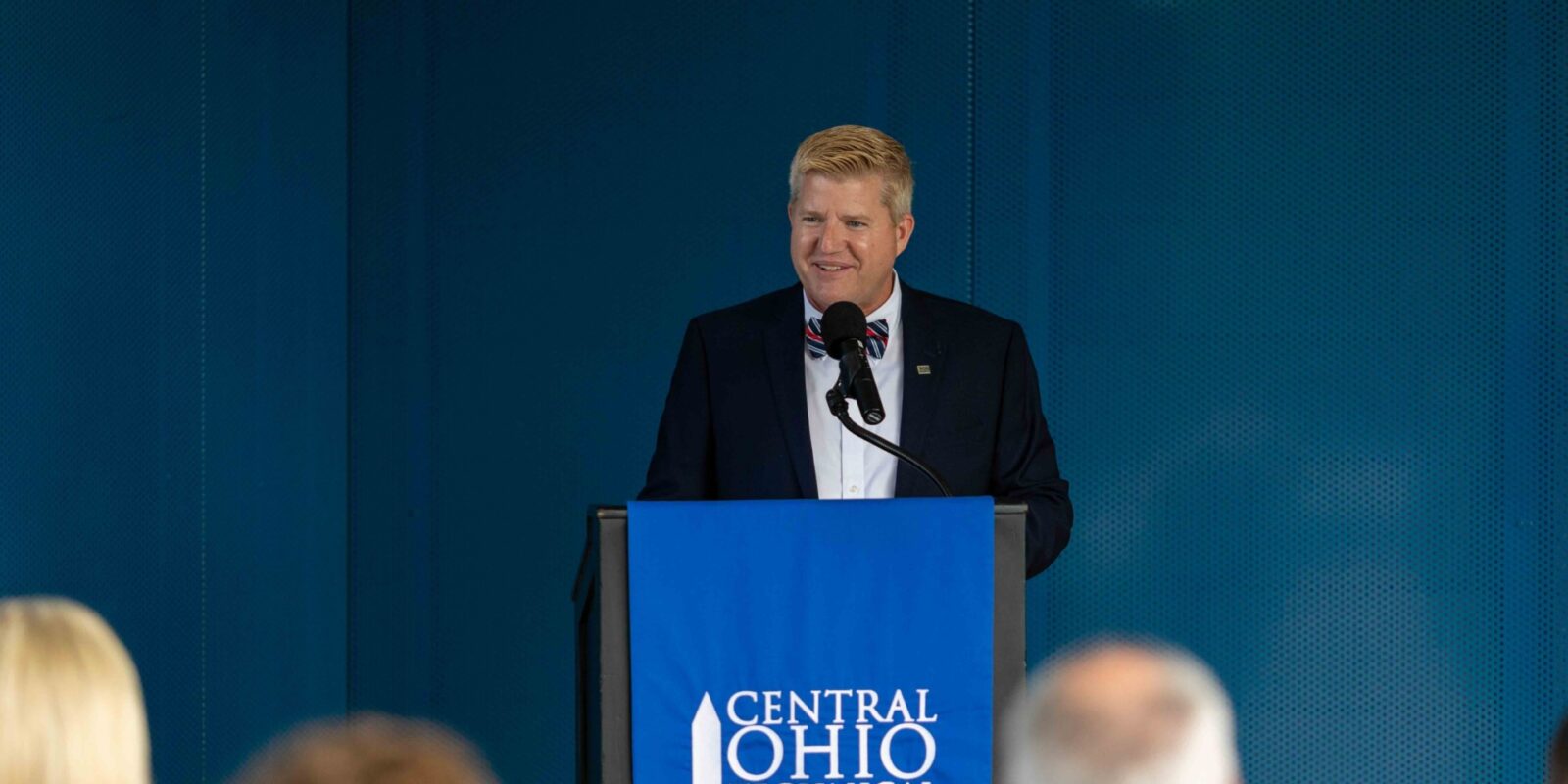 John Berry speaking at Central Ohio Technical College