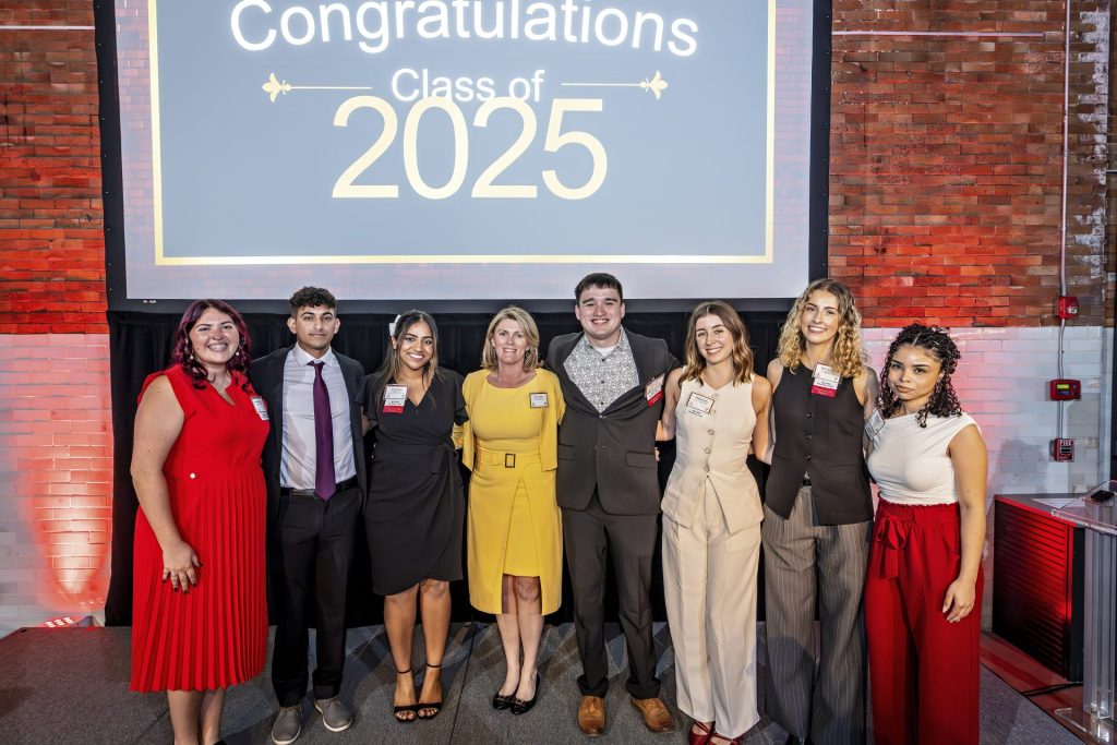 Danielle Johnson and the student planning team for The Big Dish 2025